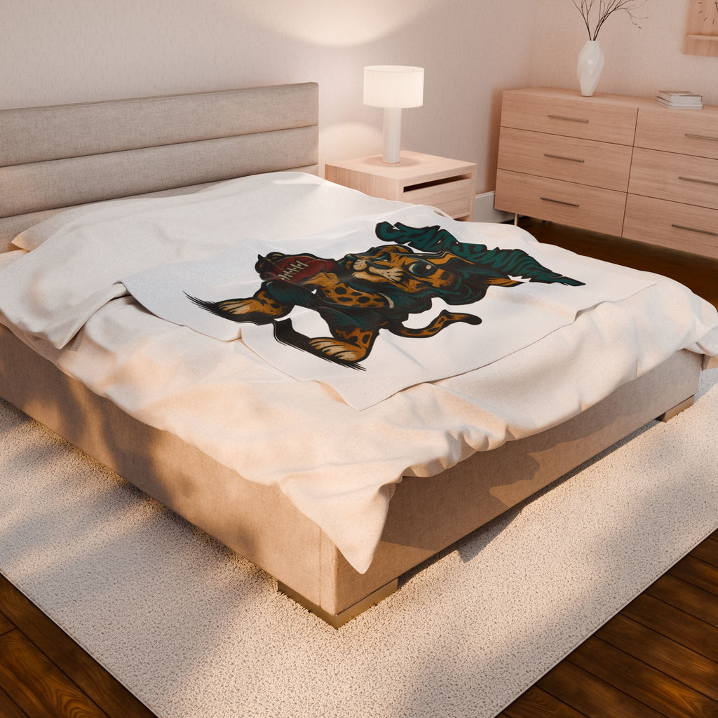 Jacksonville Jaguars Velveteen Blanket