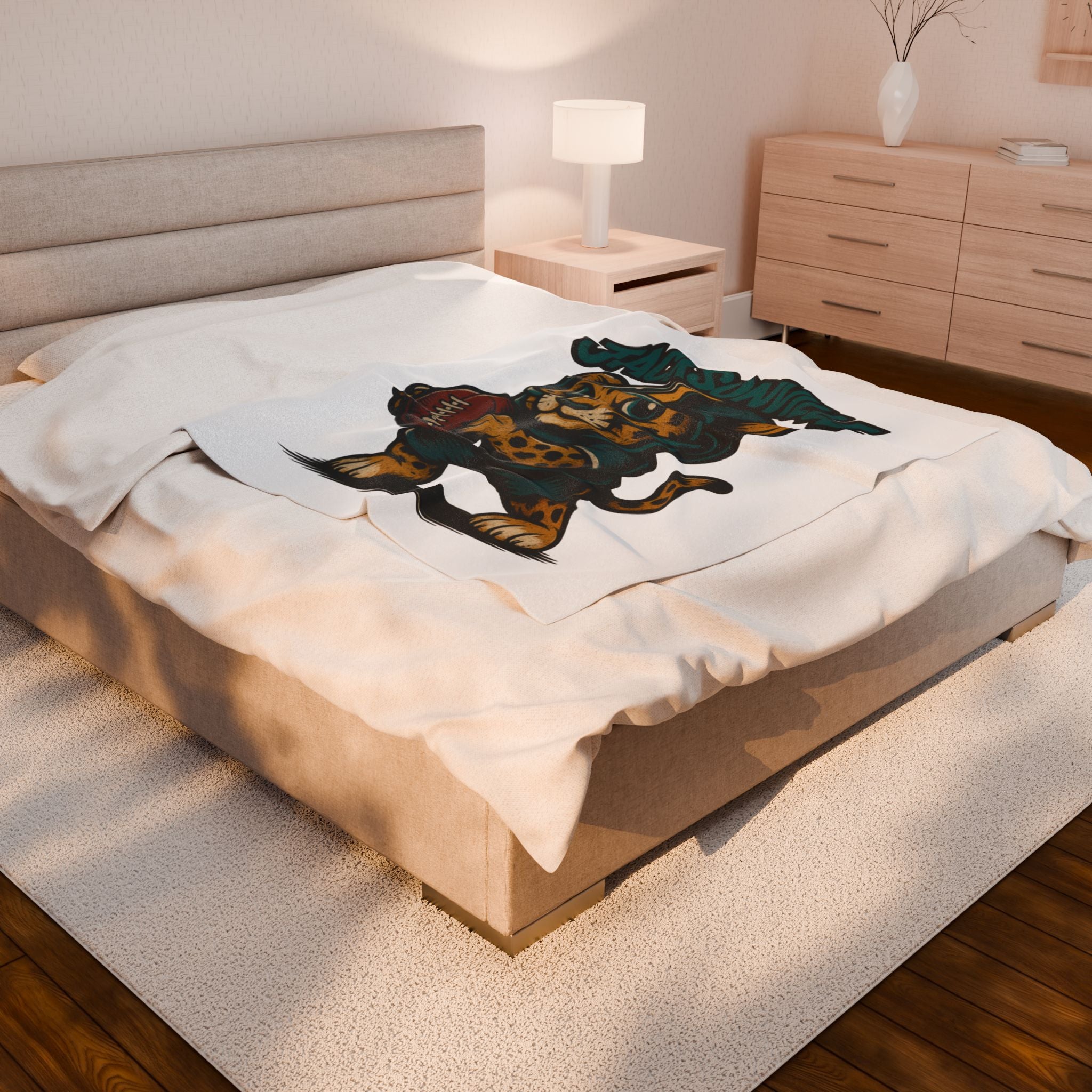 Jacksonville Jaguars Velveteen Blanket