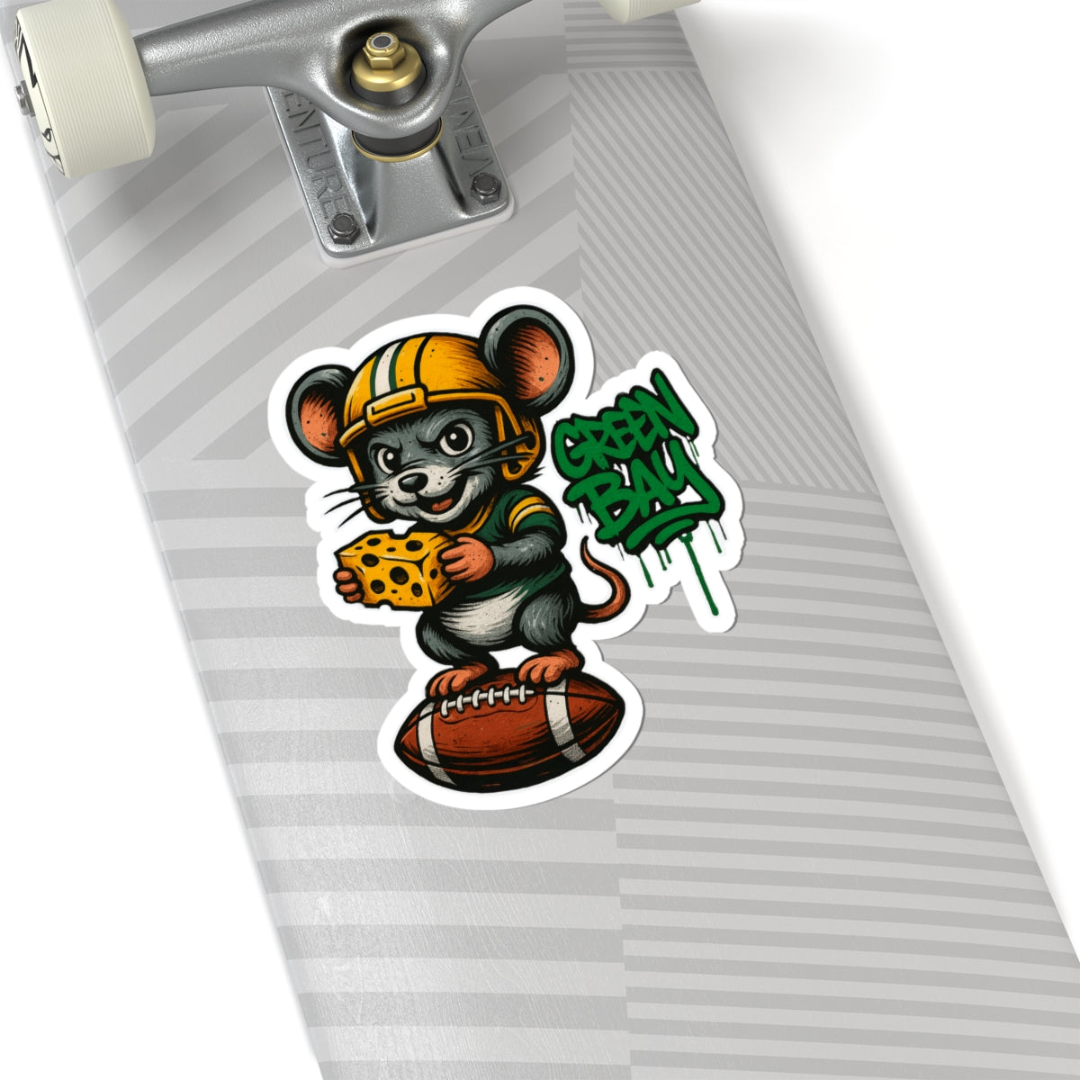 Green Bay Packers Team Kiss-Cut Stickers | Team Spirit Decor, Laptop Decals, Gift for Fans, Customizable Stickers