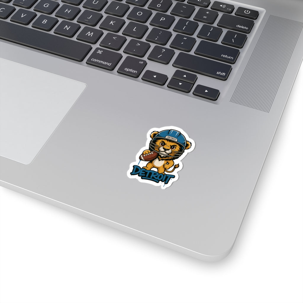 Detroit Lions NFL Team Kiss-Cut Stickers | Team Spirit Decor, Laptop Decals, Gift for Fans, Customizable Stickers