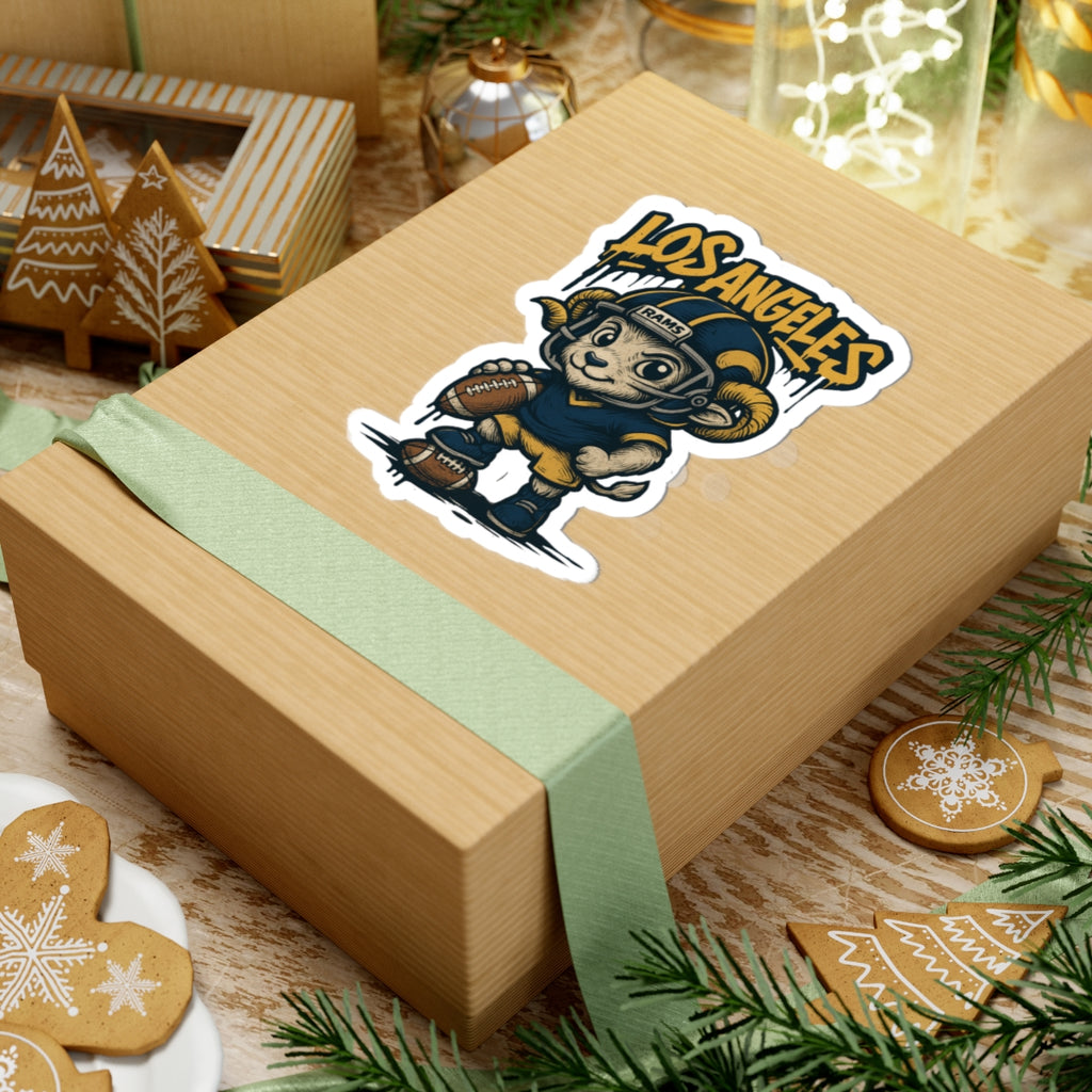 Los Angeles Rams Kiss-Cut Stickers | Team Spirit Decor, Laptop Decals, Gift for Fans, Customizable Stickers