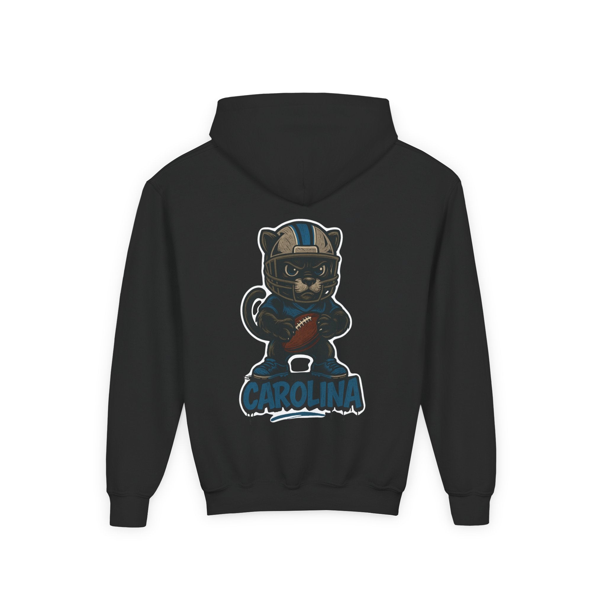North Carolina Panthers Sweatshirt– Baby Mascot Graffiti Hoodie