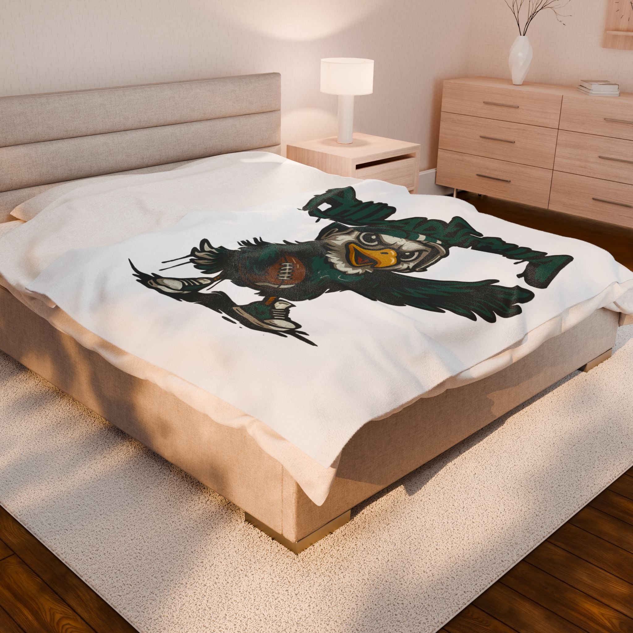 Philadelphia Eagles Velveteen Blanket