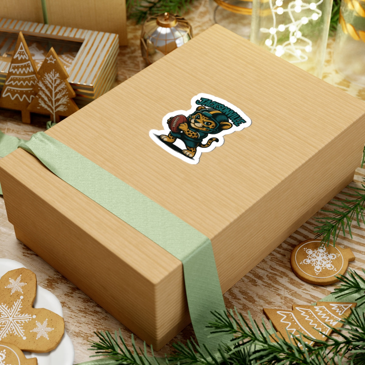 Jacksonville Jaguars Sports Team Kiss-Cut Stickers | Team Spirit Decor, Laptop Decals, Gift for Fans, Customizable Stickers