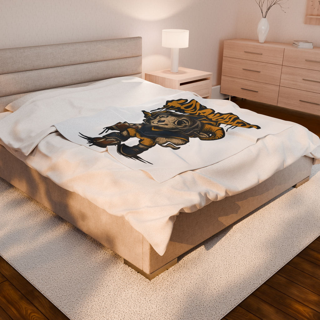 Los Angeles Rams Velveteen Blanket