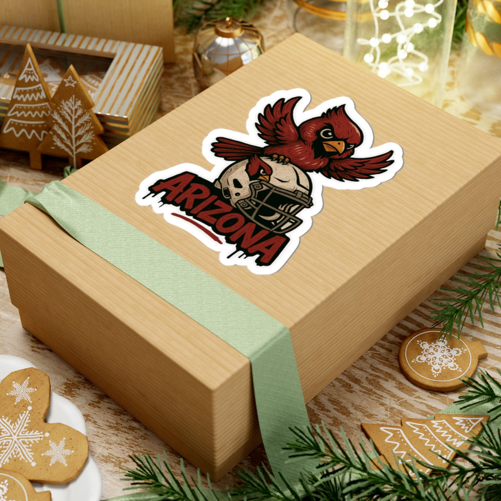 Arizona Cardinals Team Kiss-Cut Stickers | Team Spirit Decor, Laptop Decals, Gift for Fans, Customizable Stickers