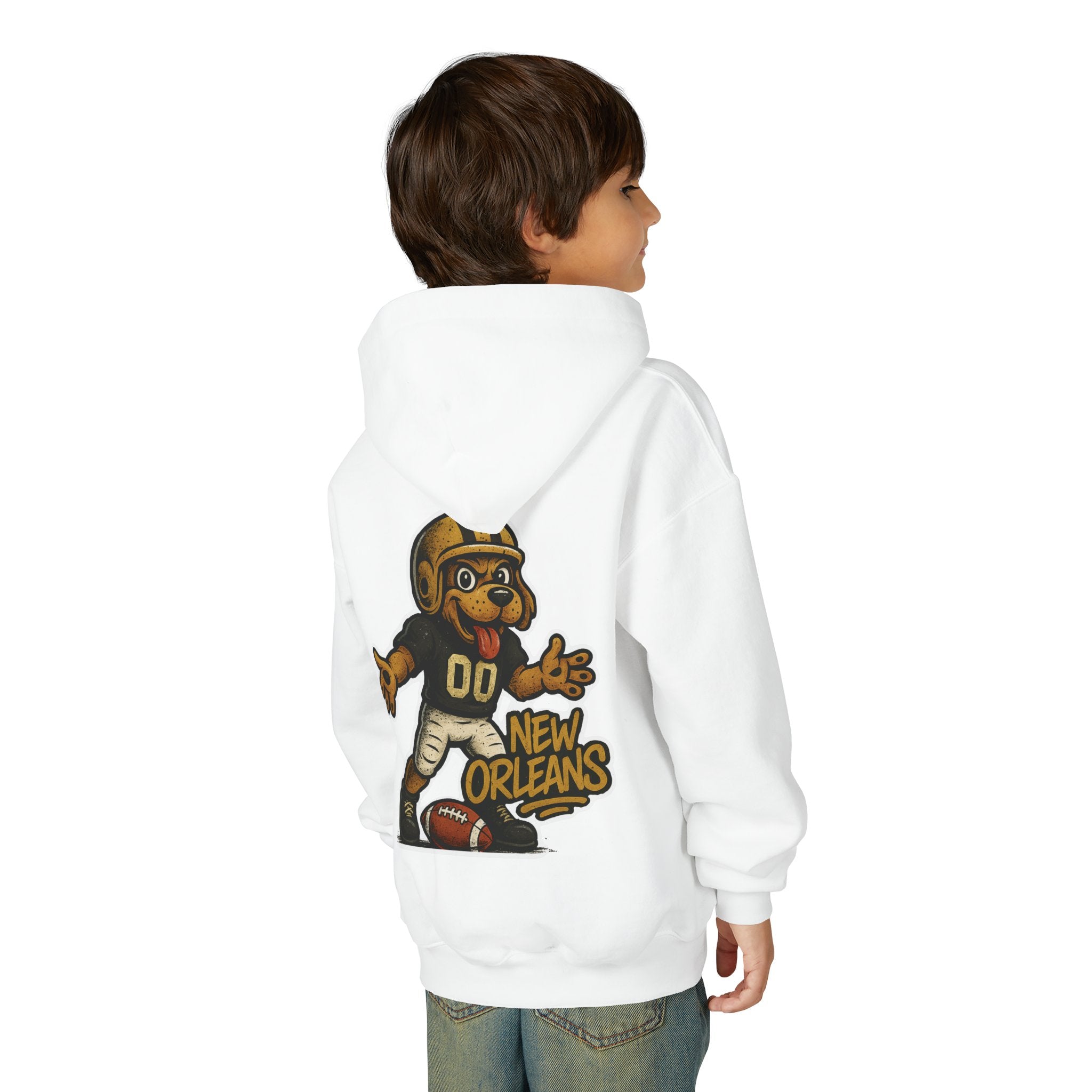New Orleans Saints Sweatshirt– Baby Mascot Graffiti Hoodie