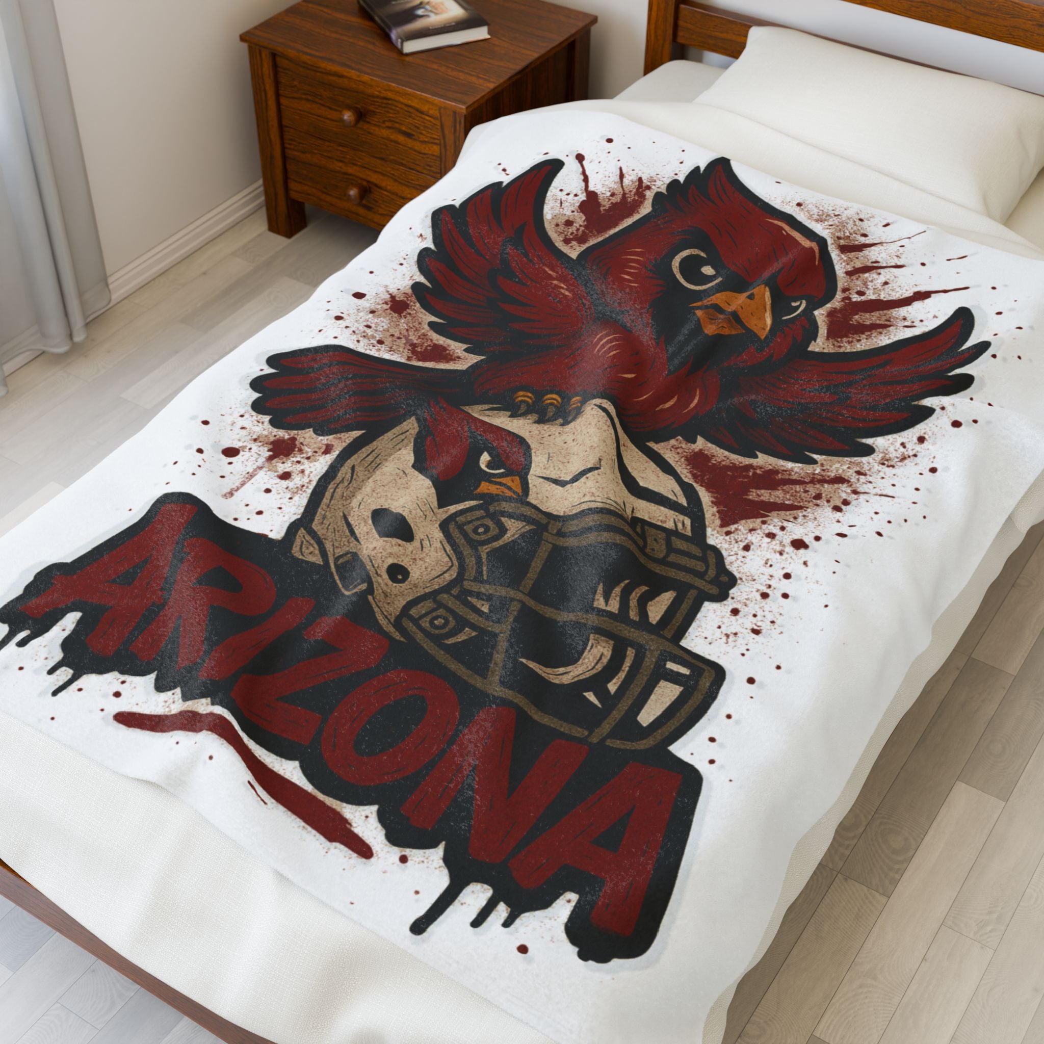 Arizona Cardinals Velveteen Blanket