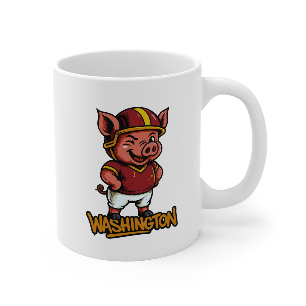 Washington Commanders Mug - 11oz Ceramic Coffee Cup for Fans