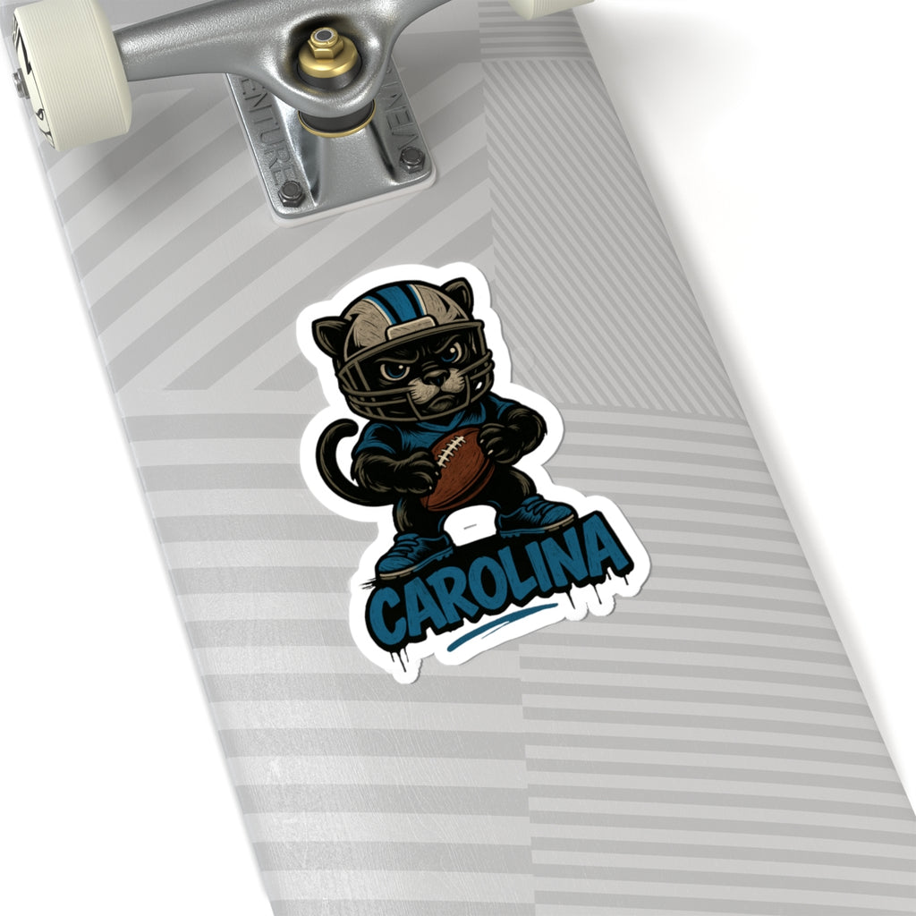 North Carolina Panthers Team Kiss-Cut Stickers | Team Spirit Decor, Laptop Decals, Gift for Fans, Customizable Stickers