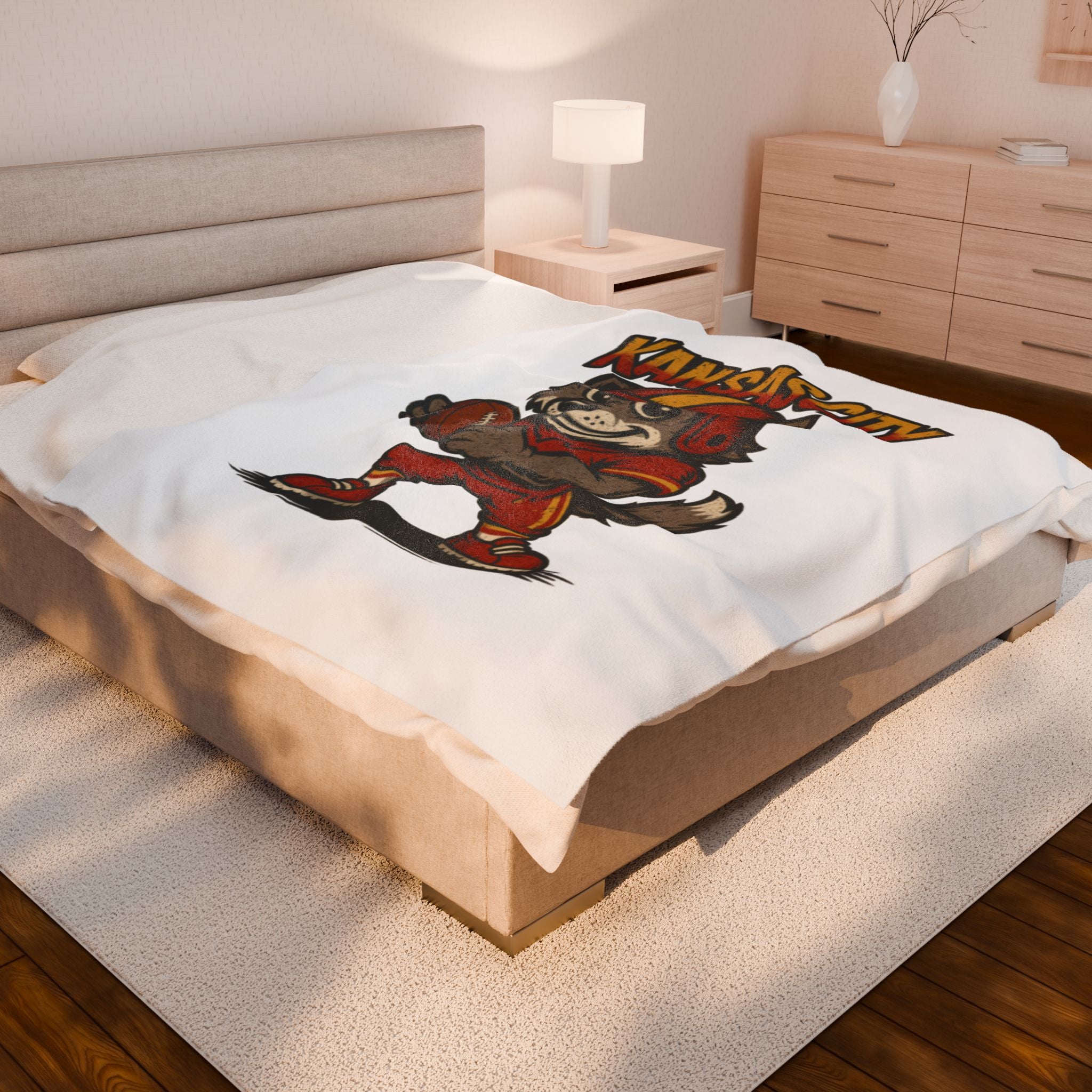 Kansas City Chiefs Velveteen Blanket