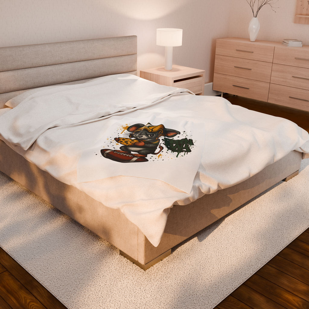 Green Bay Packers Velveteen Blanket