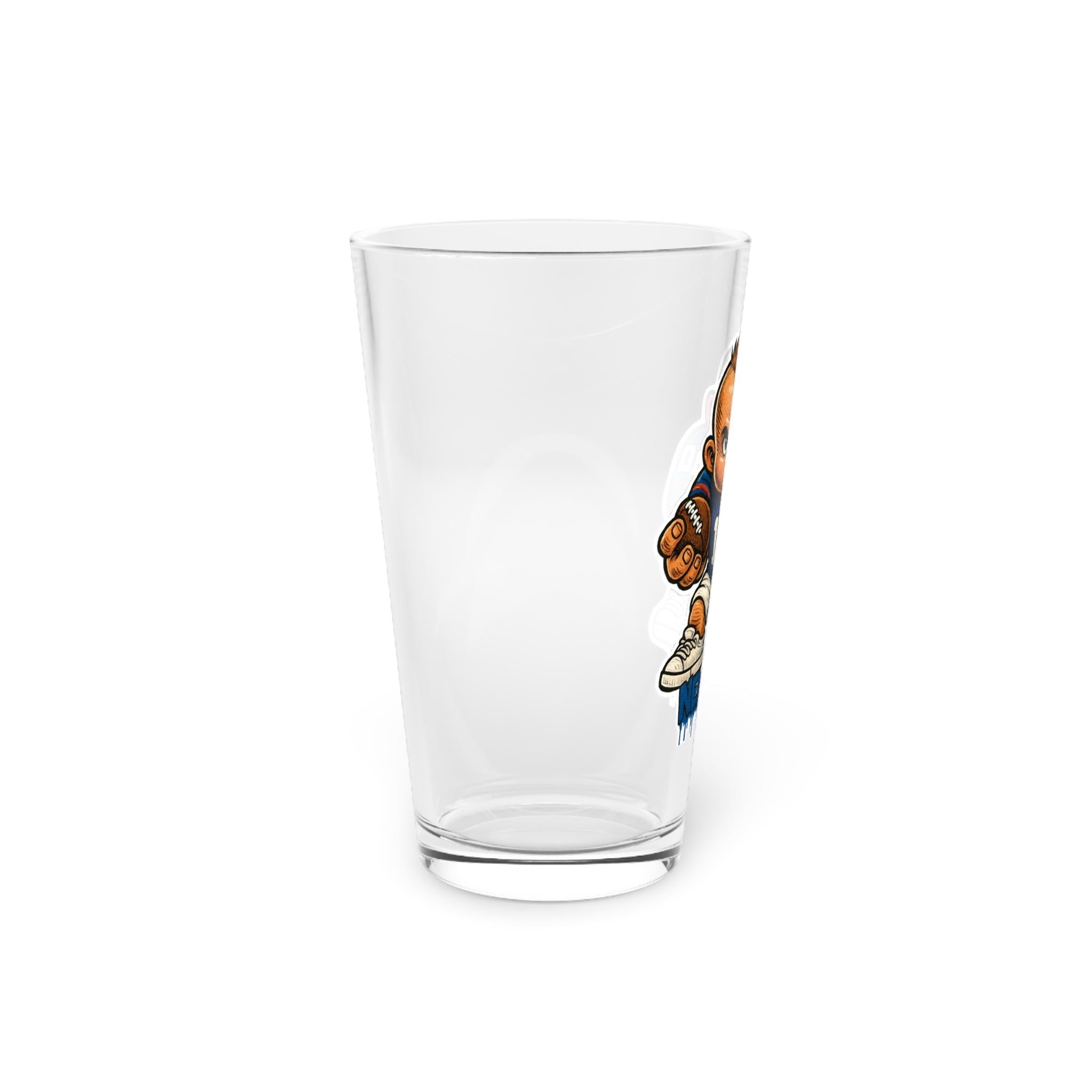 New York Giants Pint Glass, 16oz Beer Cup, Sports Fan Gift, Custom Drinkware, Tailgating Accessory, Party Glass