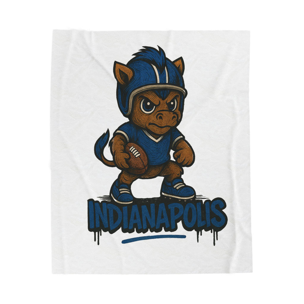 Indianapolis Colts Velveteen Blanket