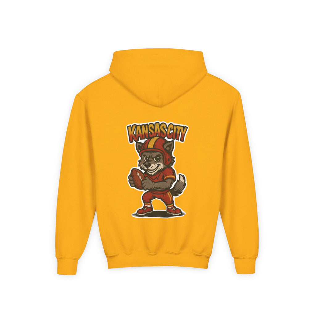 Kansas City Chiefs Kids Sweatshirt – Baby Mascot Graffiti Hoodie