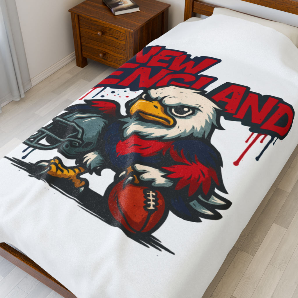 New England Patriots Velveteen Blanket