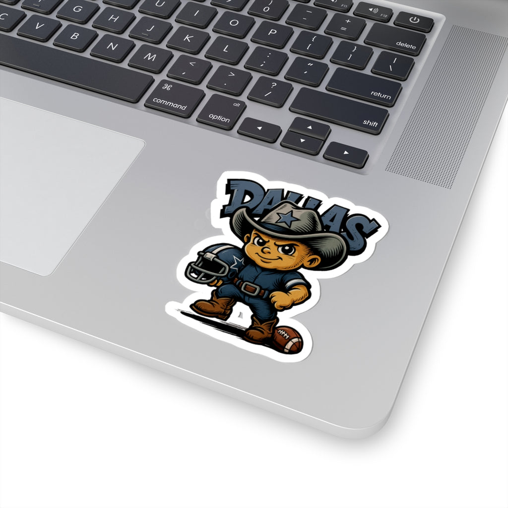 Dallas Cowboys Sports Team Kiss-Cut Stickers | Team Spirit Decor, Laptop Decals, Gift for Fans, Customizable Stickers