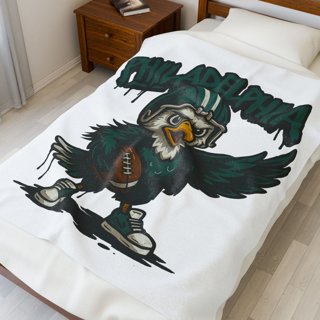 Philadelphia Eagles Velveteen Blanket