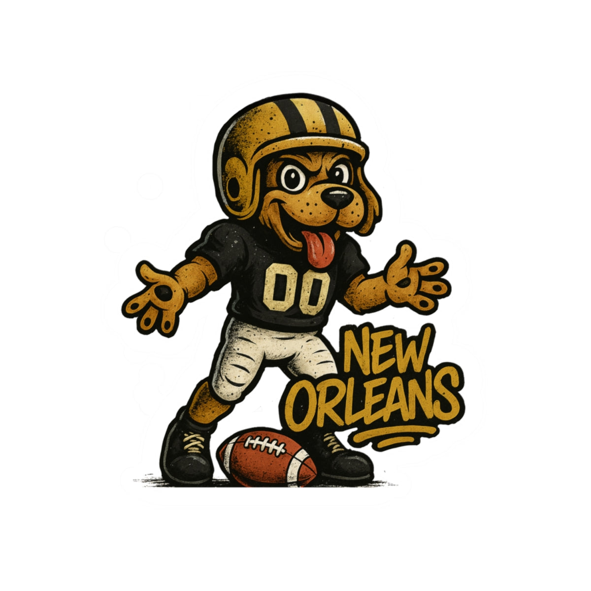 New Orleans Saints Team Kiss-Cut Stickers | Team Spirit Decor, Laptop Decals, Gift for Fans, Customizable Stickers