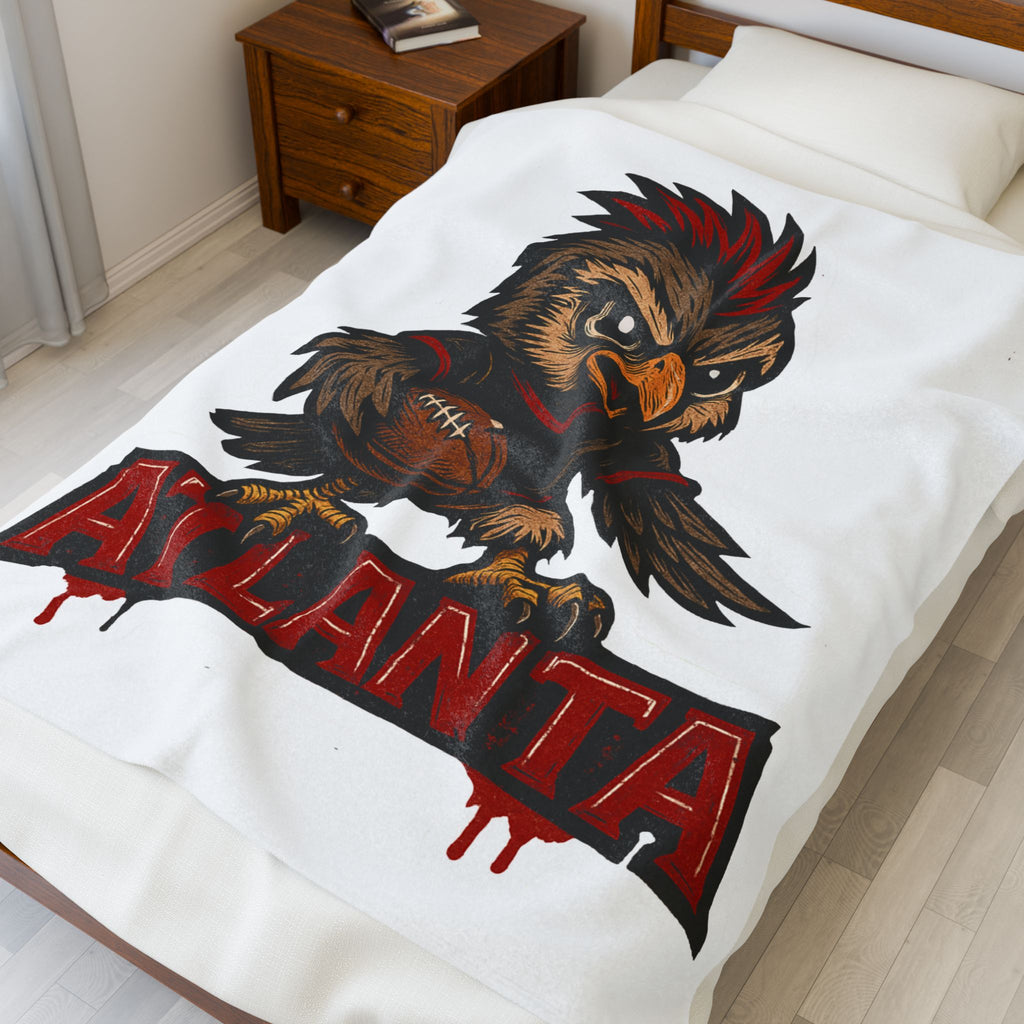 Atlanta Falcons Velveteen Blanket