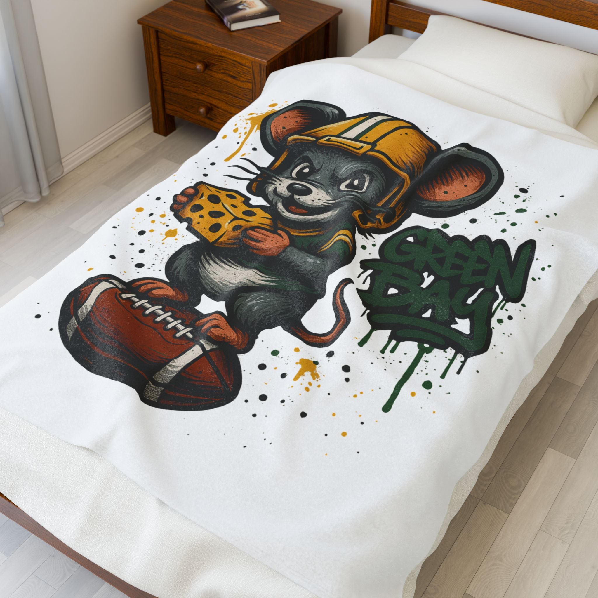 Green Bay Packers Velveteen Blanket