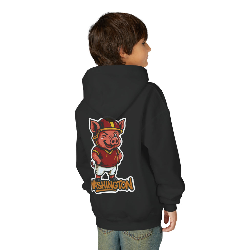Washington Commanders Kids Sweatshirt – Baby Mascot Graffiti Hoodie