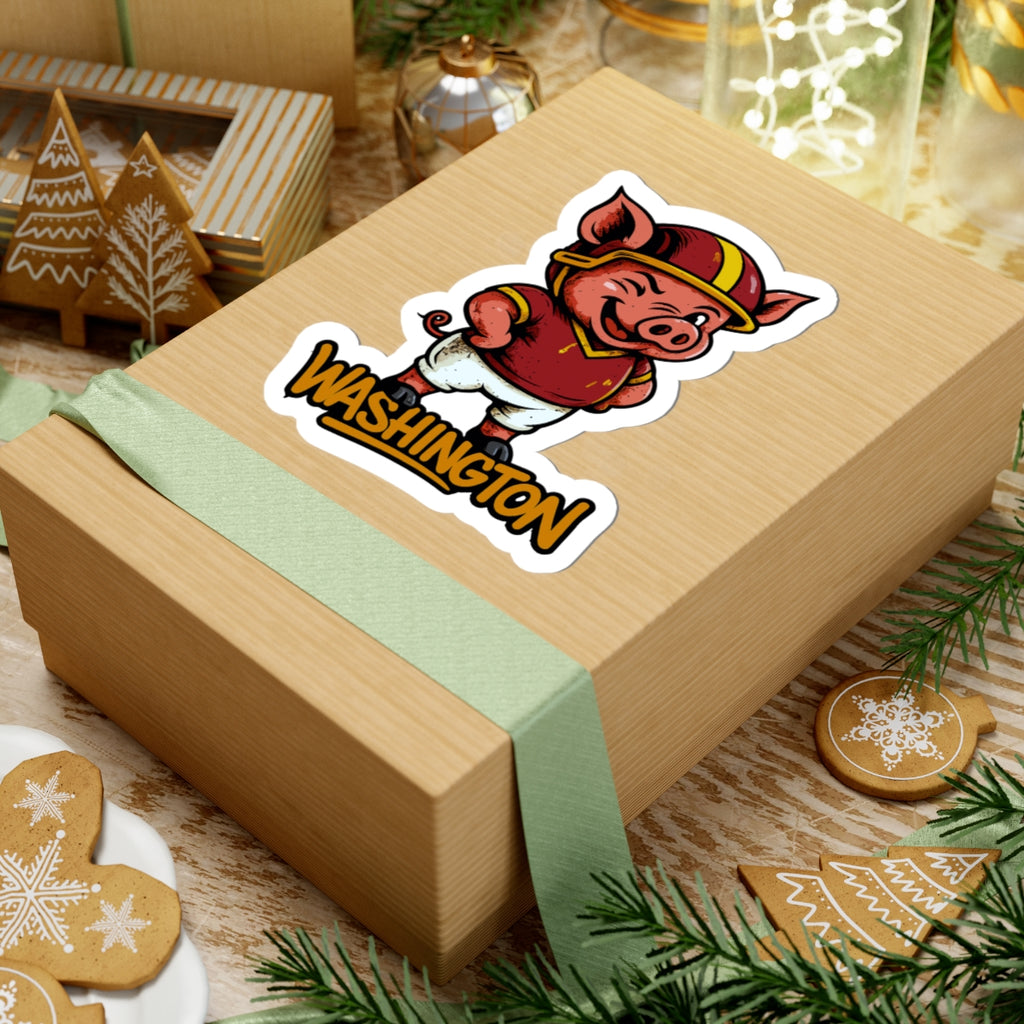 Washington Commanders Team Kiss-Cut Stickers | Team Spirit Decor, Laptop Decals, Gift for Fans, Customizable Stickers
