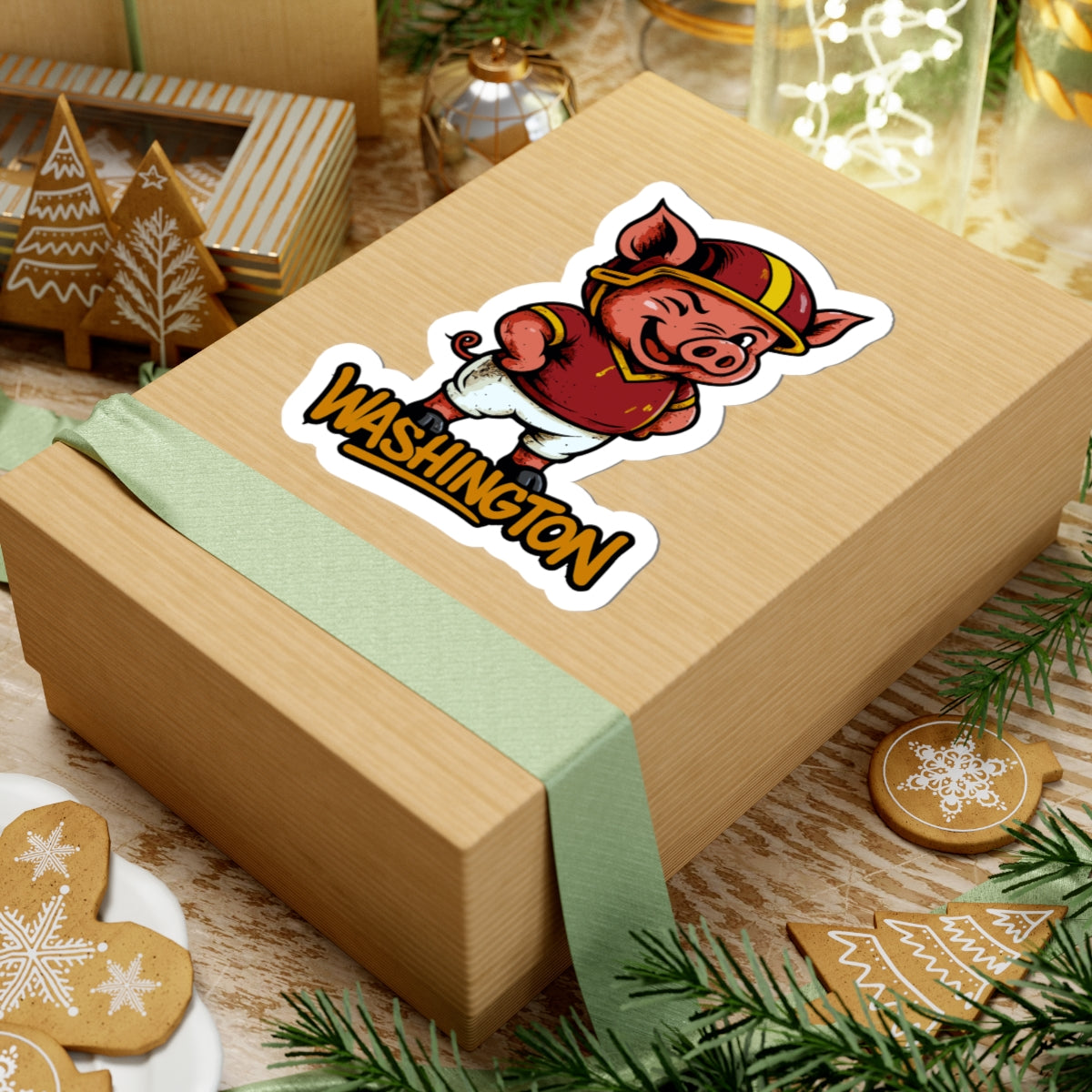 Washington Commanders Team Kiss-Cut Stickers | Team Spirit Decor, Laptop Decals, Gift for Fans, Customizable Stickers
