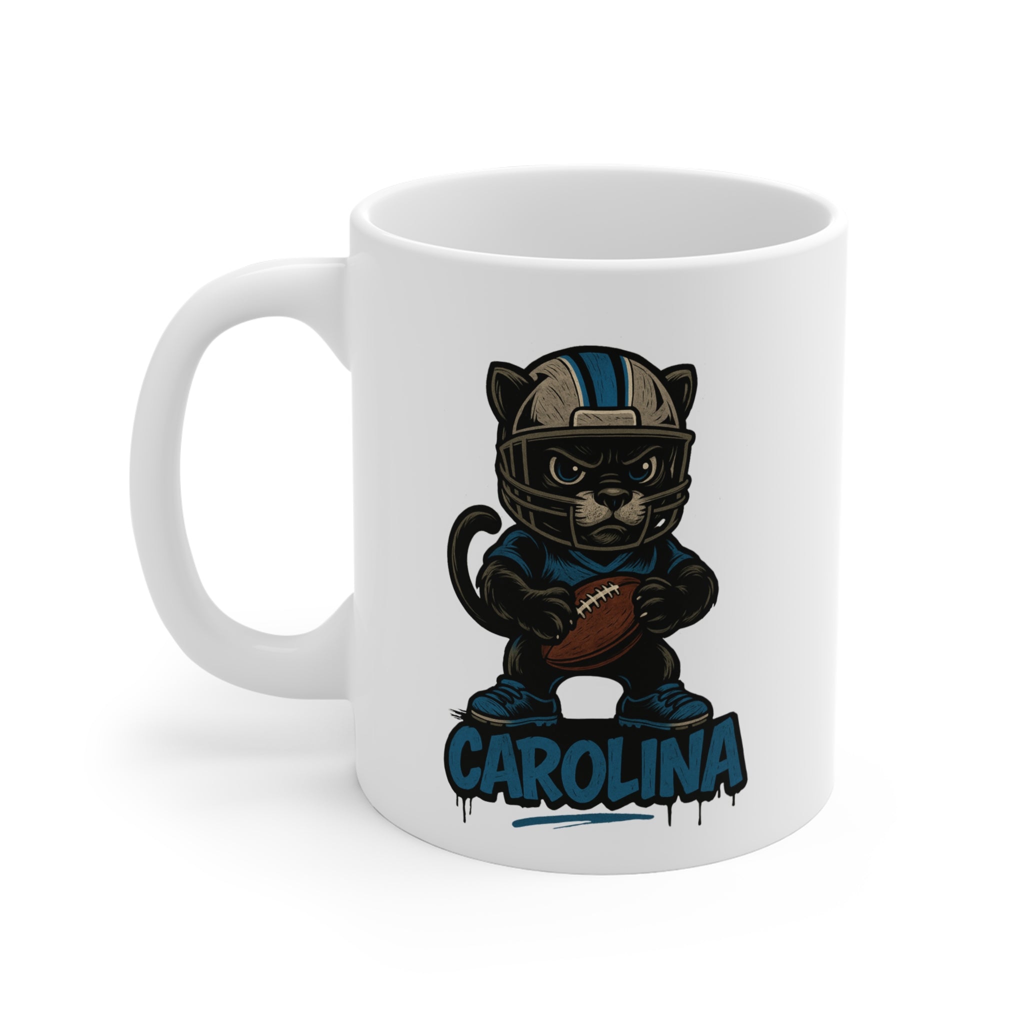 North Carolina Panthers Mug - 11oz Ceramic Coffee Cup for Fans