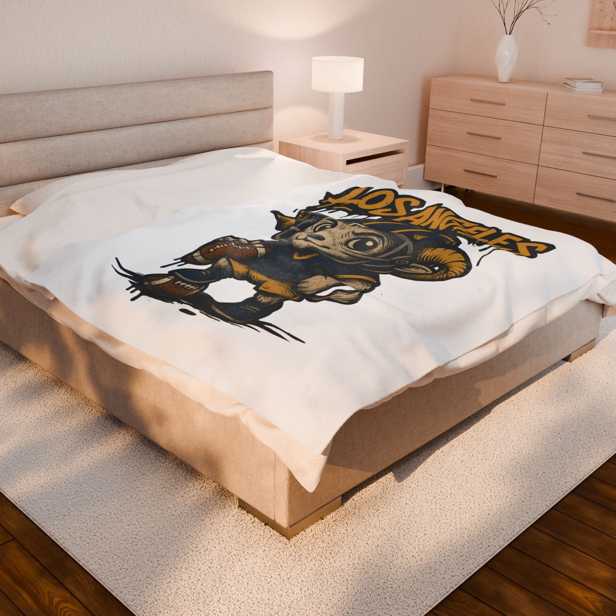 Los Angeles Rams Velveteen Blanket