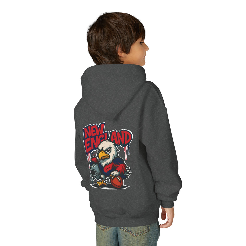 New England Patriots Kids  Sweatshirt – Baby Mascot Graffiti Hoodie