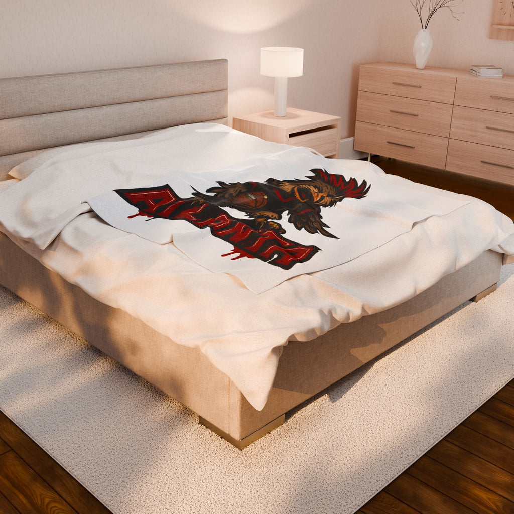 Atlanta Falcons Velveteen Blanket