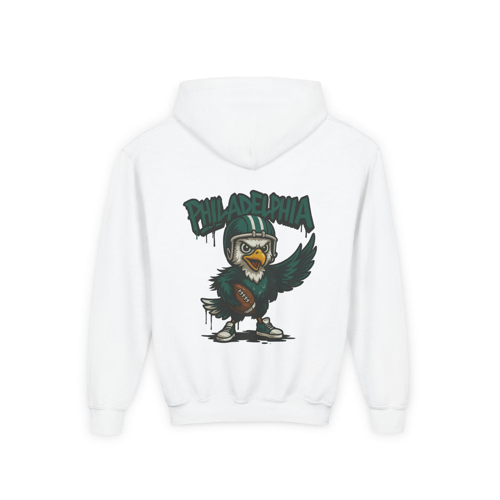 Philadelphia Eagles Kids Sweatshirt – Baby Mascot Graffiti Hoodie