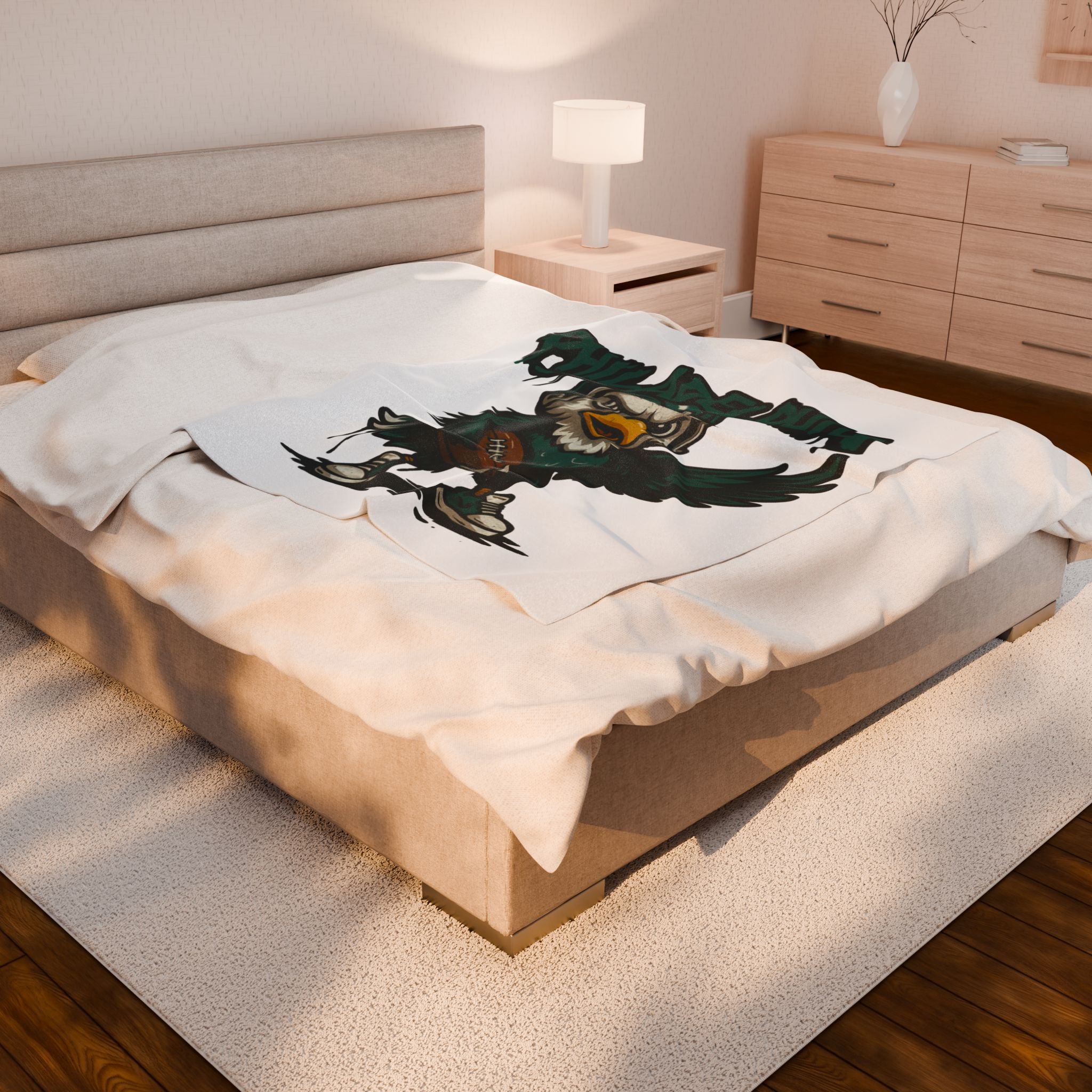 Philadelphia Eagles Velveteen Blanket