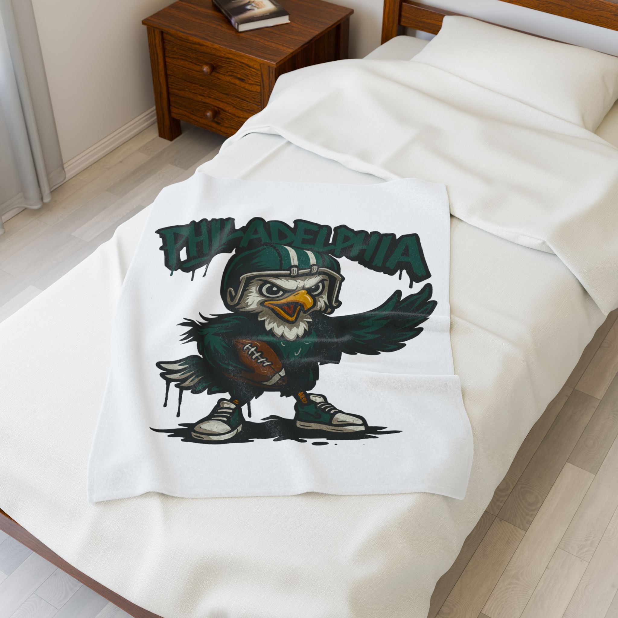 Philadelphia Eagles Velveteen Blanket