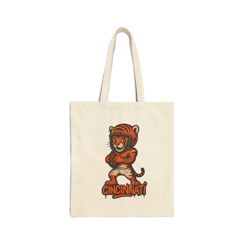 Cincinnati Bengals Tote Bag — Cute Sports Canvas Tote for Fans