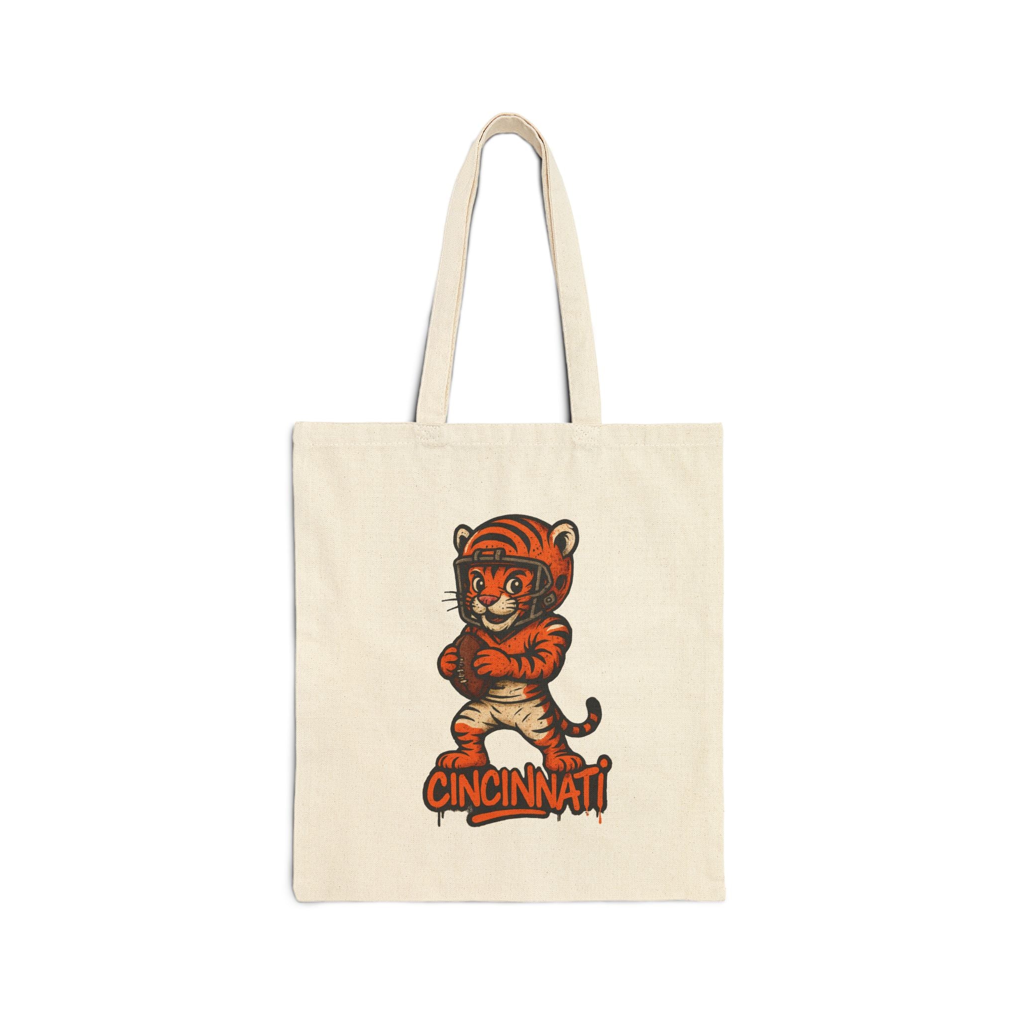 Cincinnati Bengals Tote Bag — Cute Sports Canvas Tote for Fans