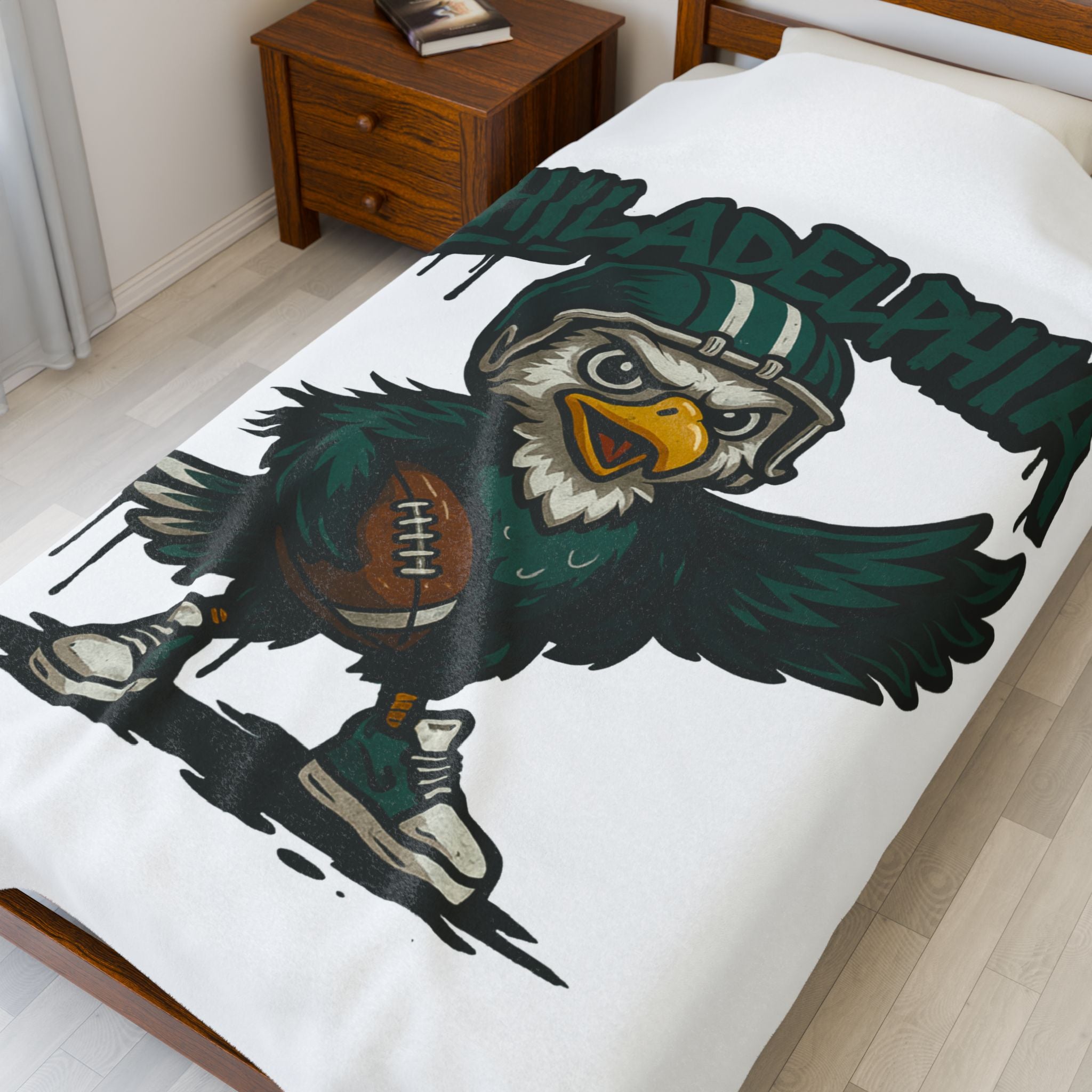 Philadelphia Eagles Velveteen Blanket