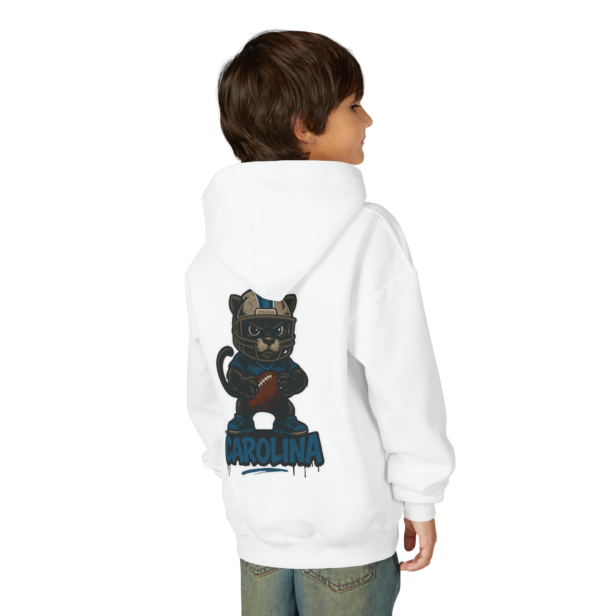 North Carolina Panthers Sweatshirt– Baby Mascot Graffiti Hoodie