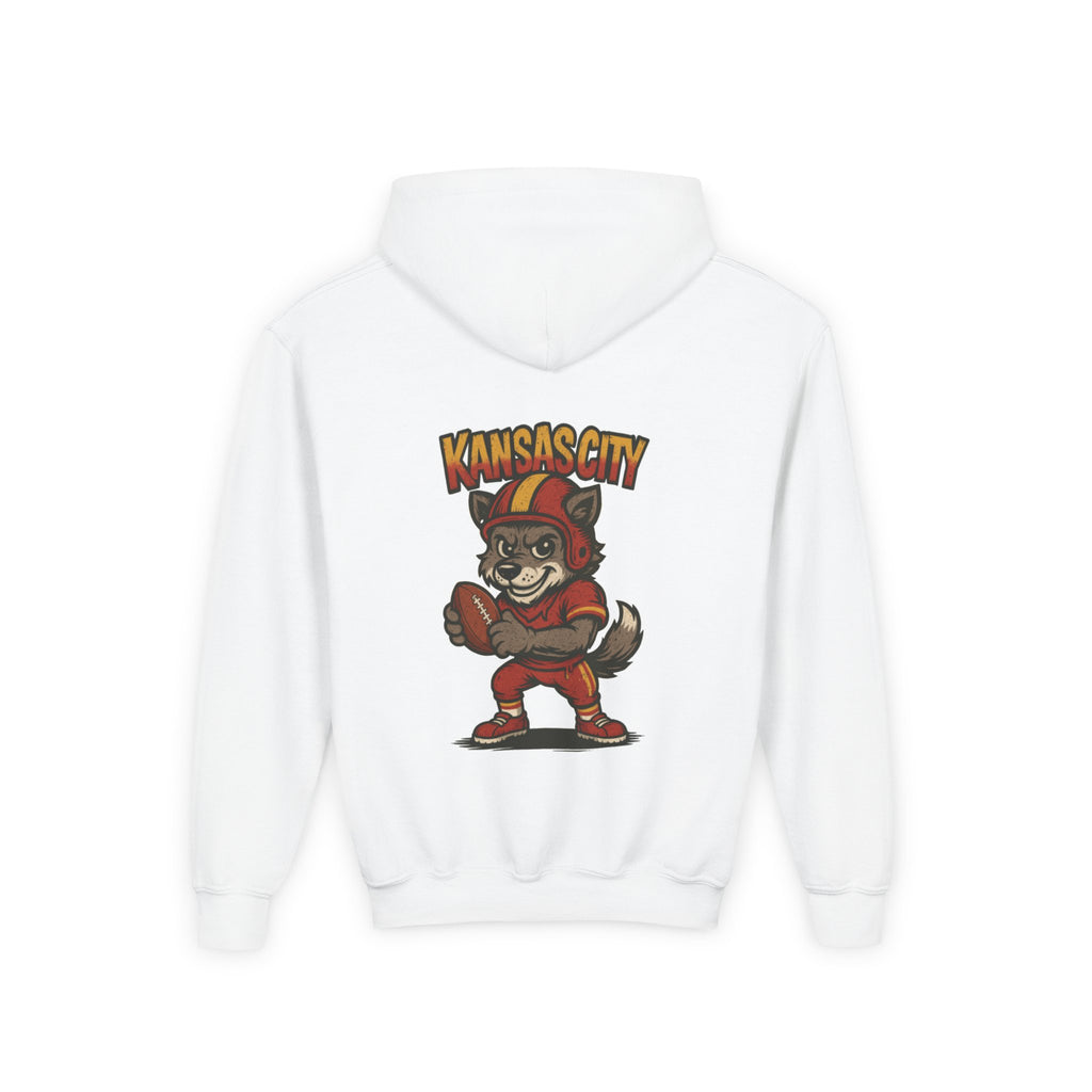 Kansas City Chiefs Kids Sweatshirt – Baby Mascot Graffiti Hoodie