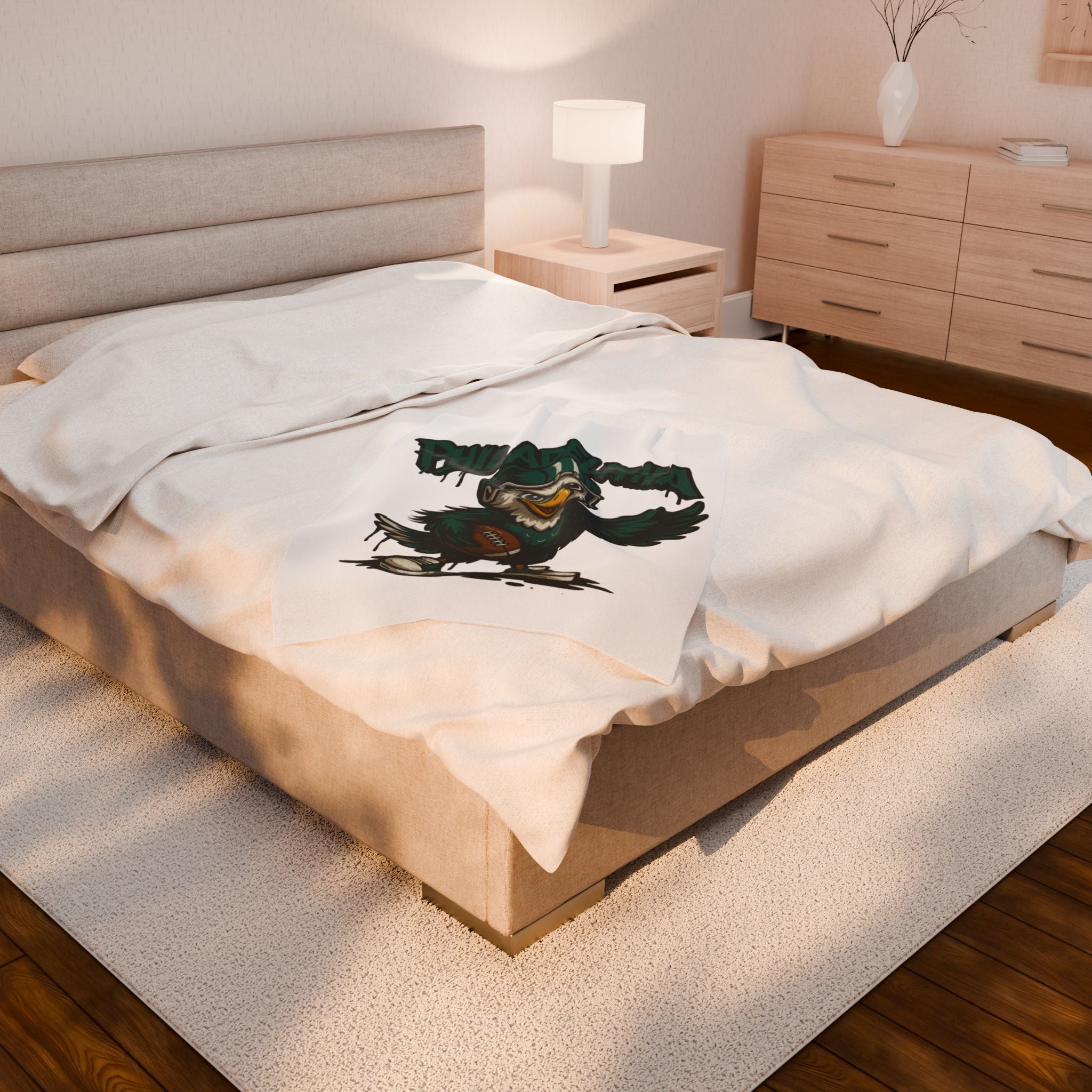 Philadelphia Eagles Velveteen Blanket