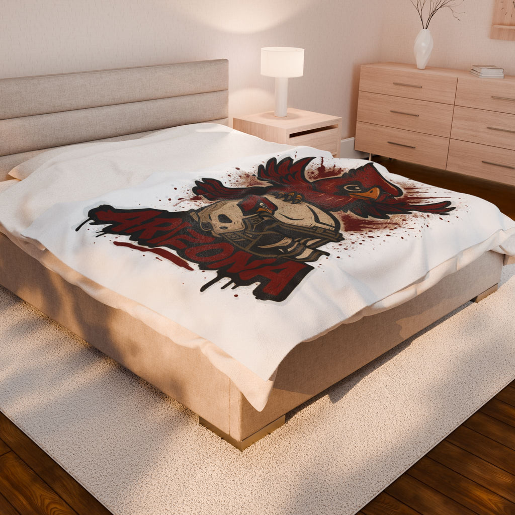 Arizona Cardinals Velveteen Blanket