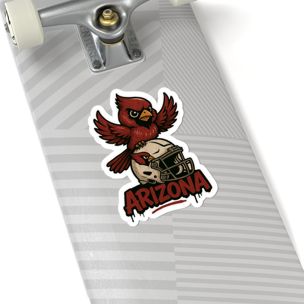 Arizona Cardinals Team Kiss-Cut Stickers | Team Spirit Decor, Laptop Decals, Gift for Fans, Customizable Stickers