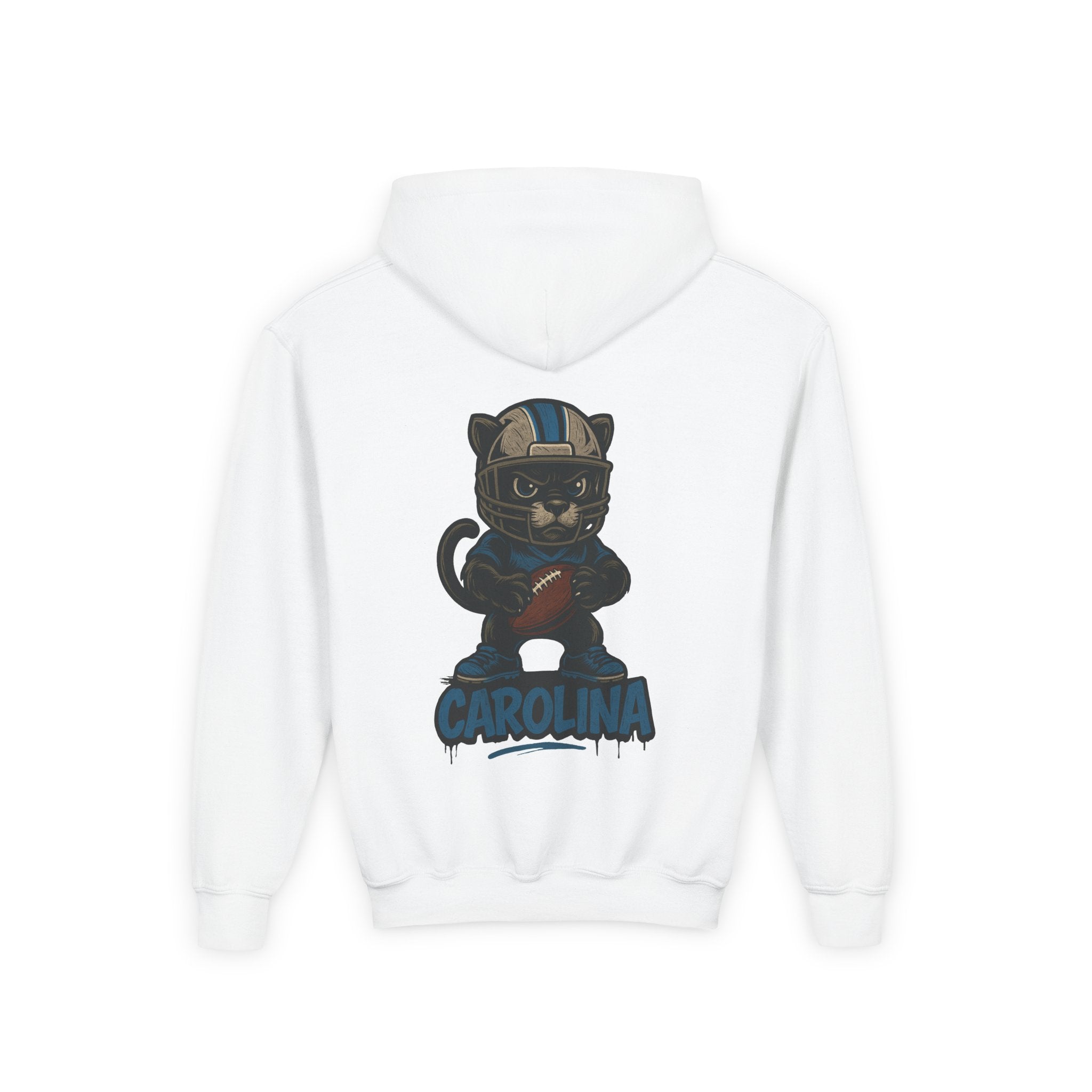 North Carolina Panthers Sweatshirt– Baby Mascot Graffiti Hoodie