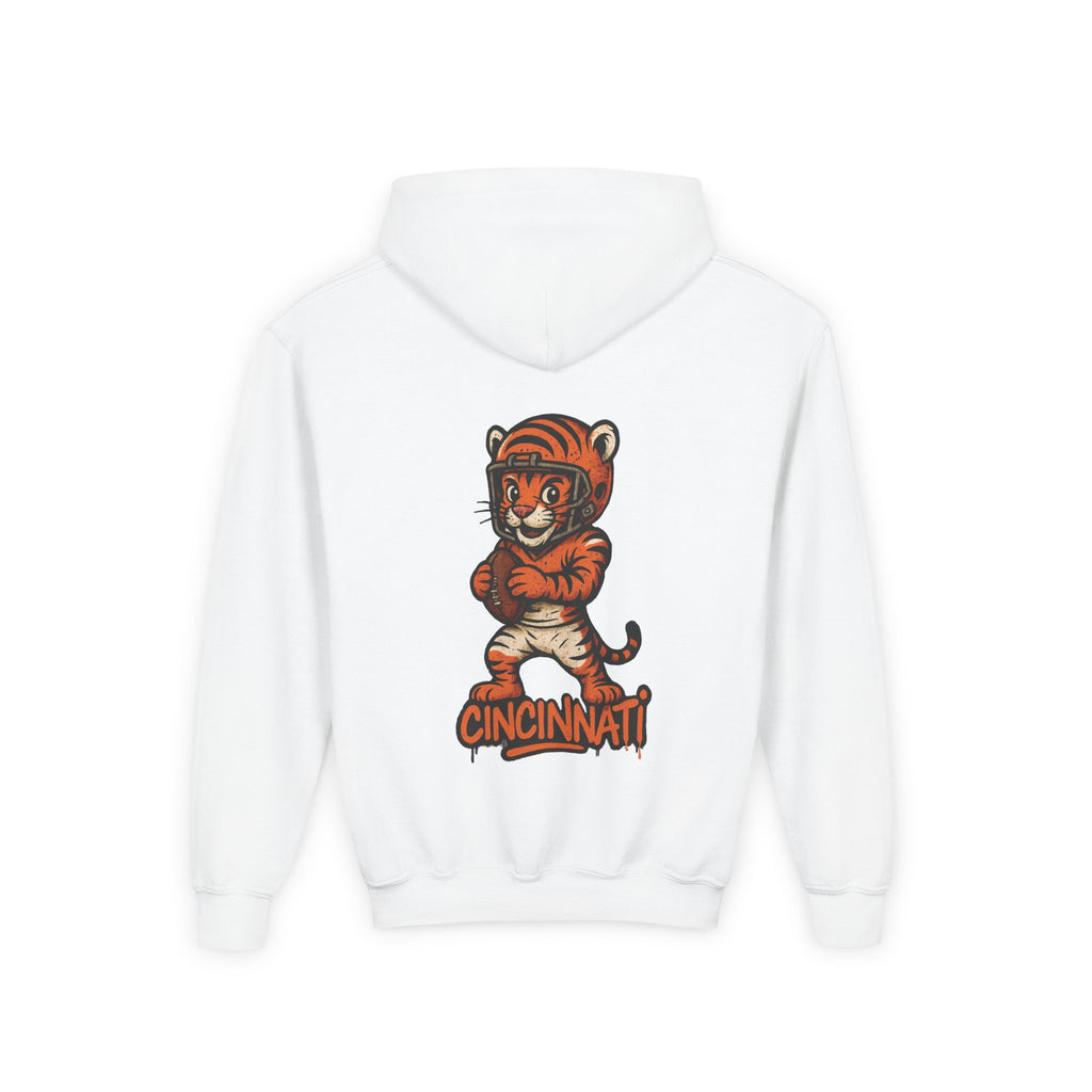 Cincinnati Bengals Kids  Sweatshirt – Baby Mascot Graffiti Hoodie