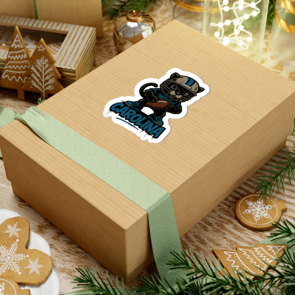 North Carolina Panthers Team Kiss-Cut Stickers | Team Spirit Decor, Laptop Decals, Gift for Fans, Customizable Stickers