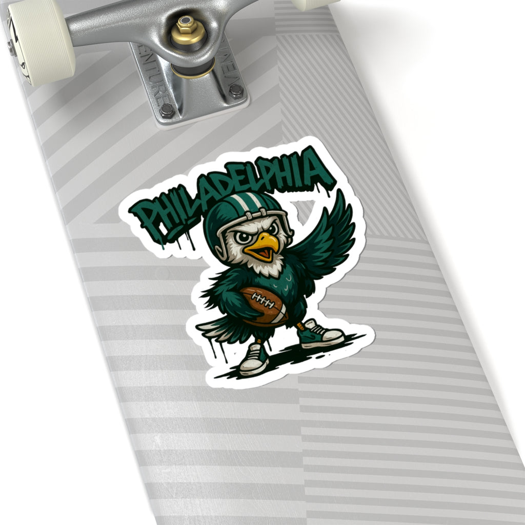 Philadelphia Eagles Team Kiss-Cut Stickers | Team Spirit Decor, Laptop Decals, Gift for Fans, Customizable Stickers