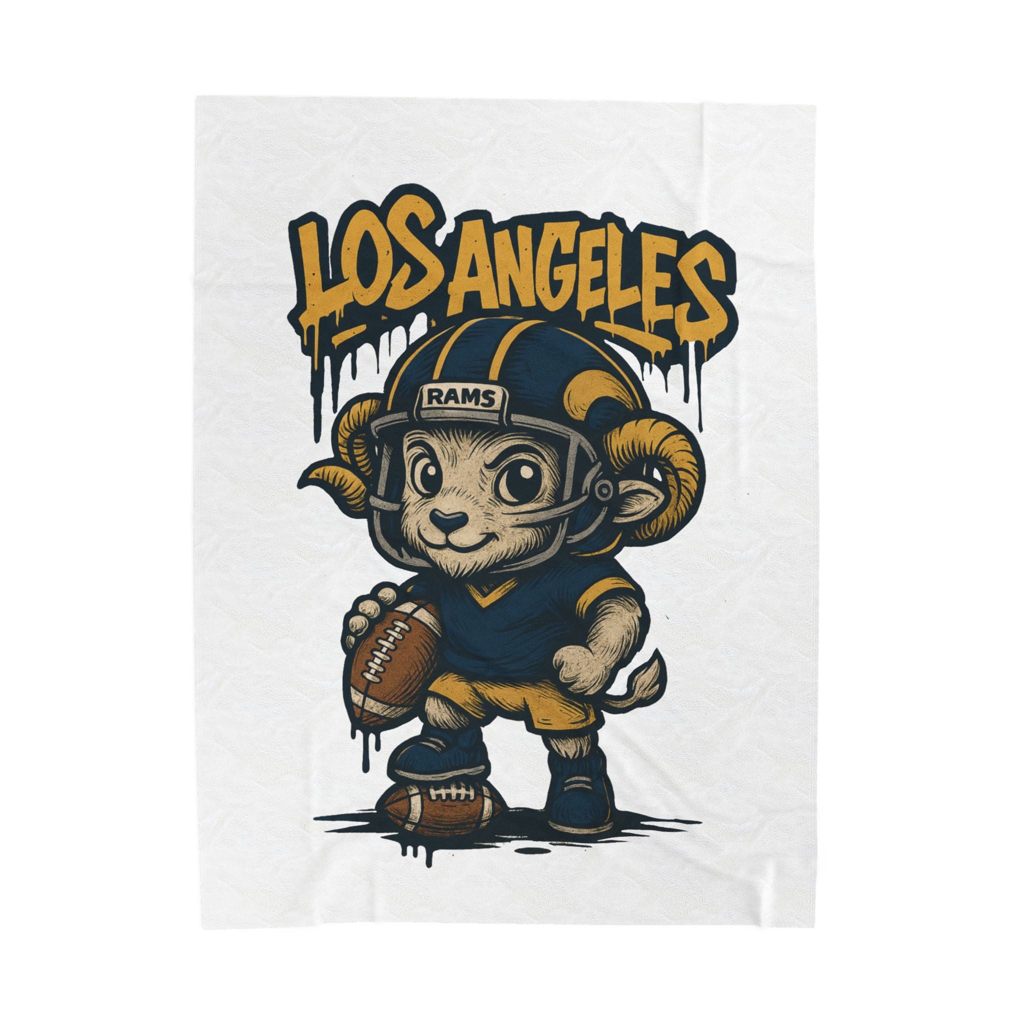Los Angeles Rams Velveteen Blanket