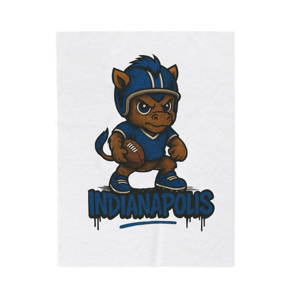 Indianapolis Colts Velveteen Blanket