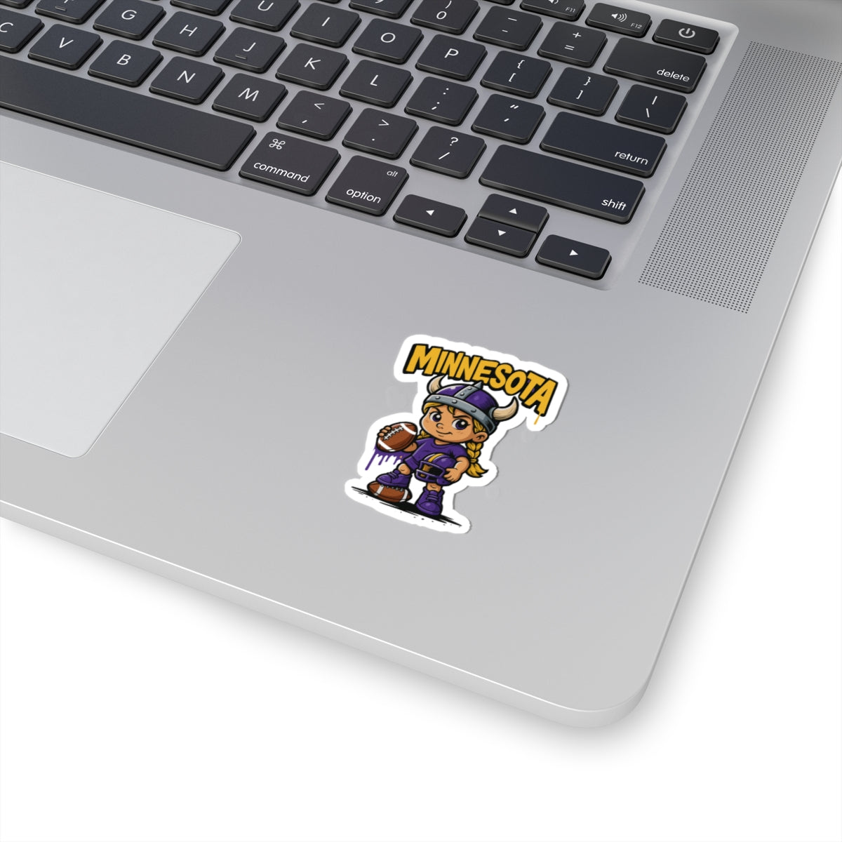 Minnesota Vikings Team Kiss-Cut Stickers | Team Spirit Decor, Laptop Decals, Gift for Fans, Customizable Stickers